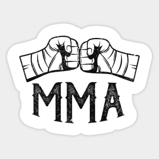 MMA Fists Sticker